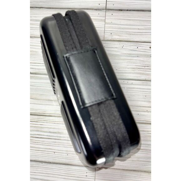 Salvatore Ferragamo Black Evaair Parfumes Toiletries/ Makeup Bag & Box Set  Unis - Picture 7 of 17